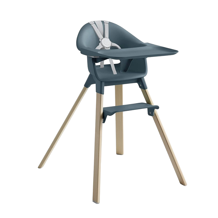 Shop Stokke Clikk High Chair, Fjord Blue at Goodbuygears
