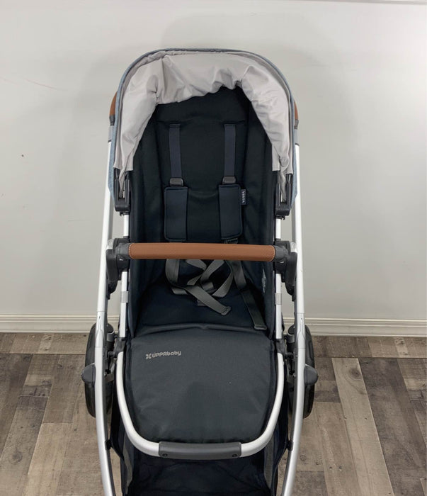 Shop UPPAbaby VISTA V2 Stroller, 2020, Gregory (Blue Melange) at Goodbuygears
