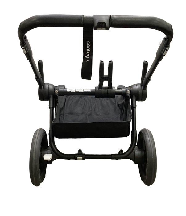 Shop Bugaboo Donkey 5 Duo Stroller Frame, 2021, Black at Goodbuygears