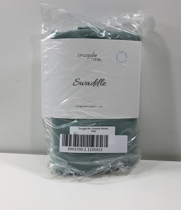 Shop Snuggle Me Organic Swaddle Blanket, Slate at Goodbuygears