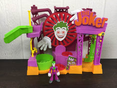 used Fisher Price Imaginext The Joker Laff Factory Playset
