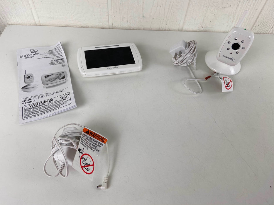 used Summer Infant In View Monitor