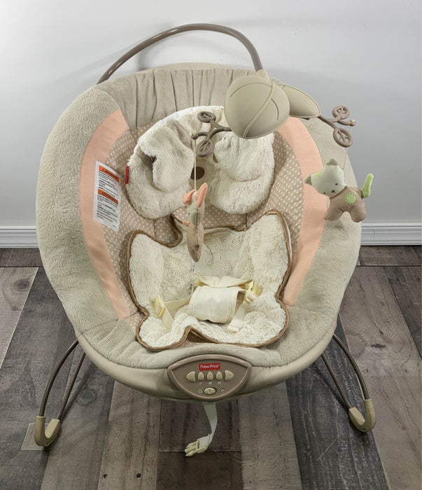 secondhand Fisher Price Deluxe Bouncer, My Little Snugapuppy