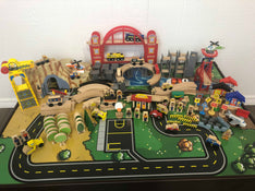 Shop KidKraft Metropolis Train Table and Set at Goodbuygears