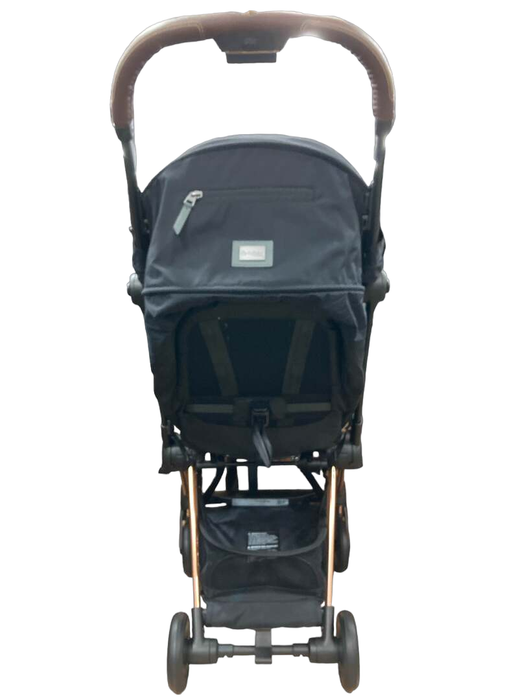 Shop Cybex Coya Stroller, 2023, Sepia Black, Rose Gold at Goodbuygears
