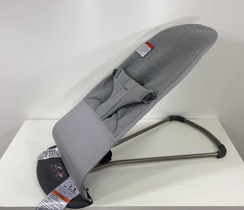 Shop BabyBjorn Bouncer Bliss, 3D Jersey, Light Grey at Goodbuygears