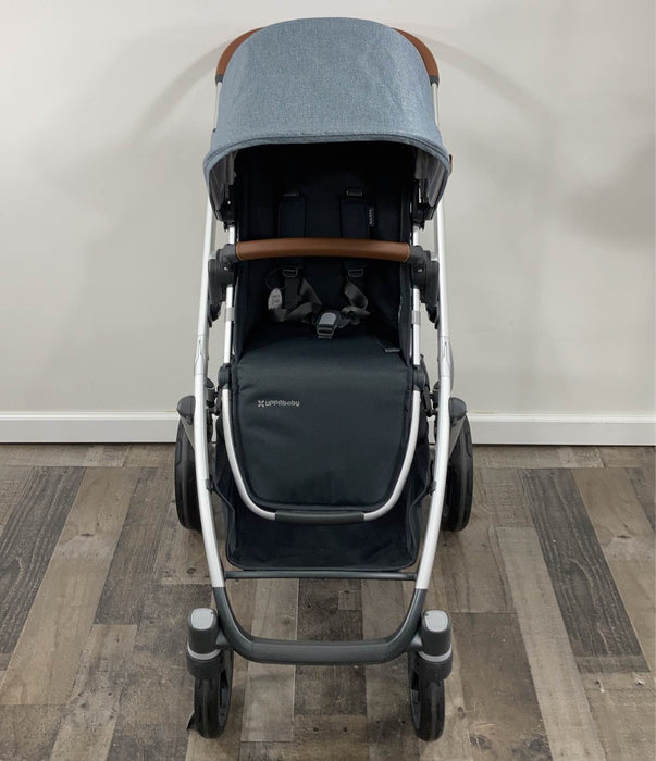 Shop UPPAbaby VISTA V2 Stroller, 2020, Gregory (Blue Melange) at Goodbuygears