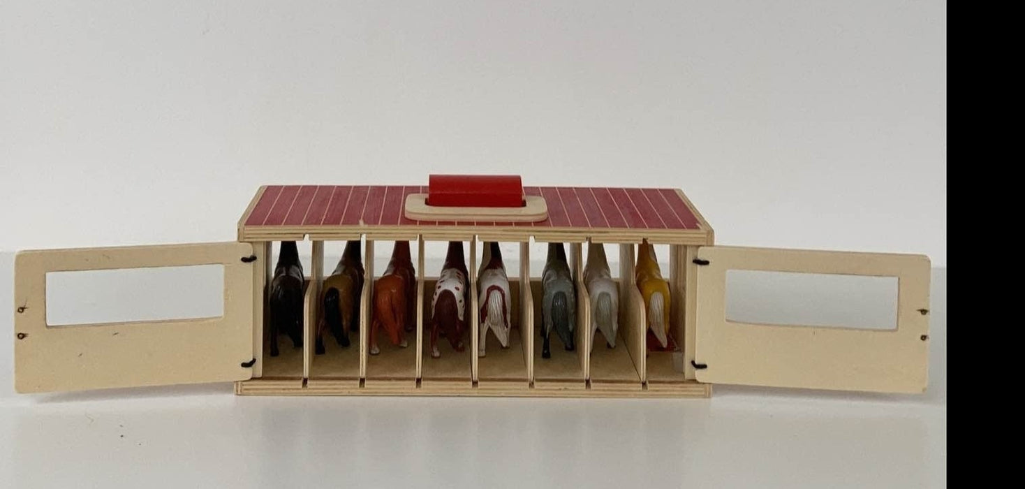 Shop Melissa & Doug Take Along Show Horse Stable Play Set at Goodbuygears