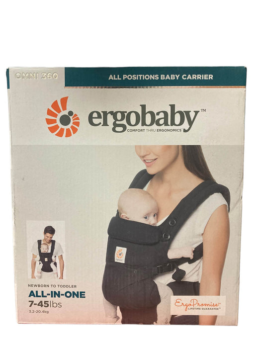 Shop Ergobaby Omni 360 Cotton Baby Carrier, Pure Black at Goodbuygears