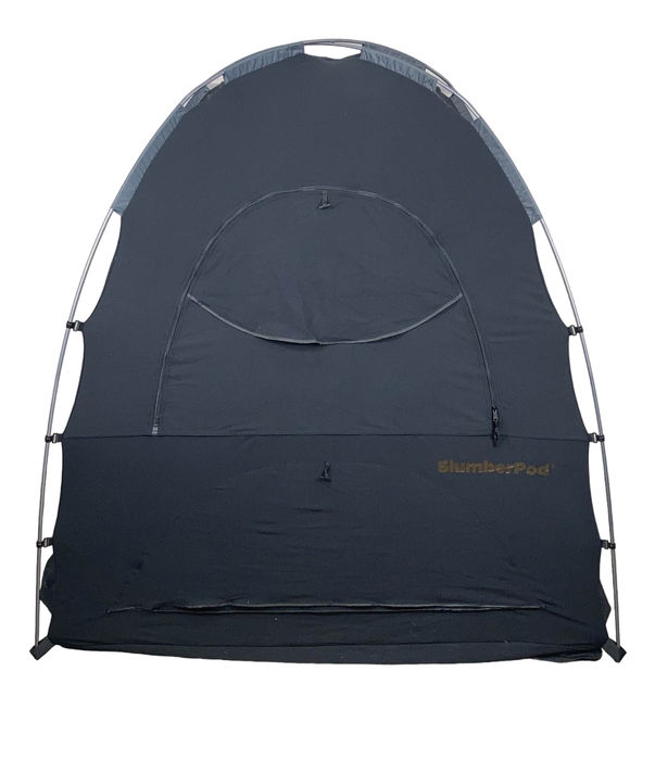 Shop SlumberPod 3.0 Sleep Canopy with Fan, Black with Gray Accents at Goodbuygears