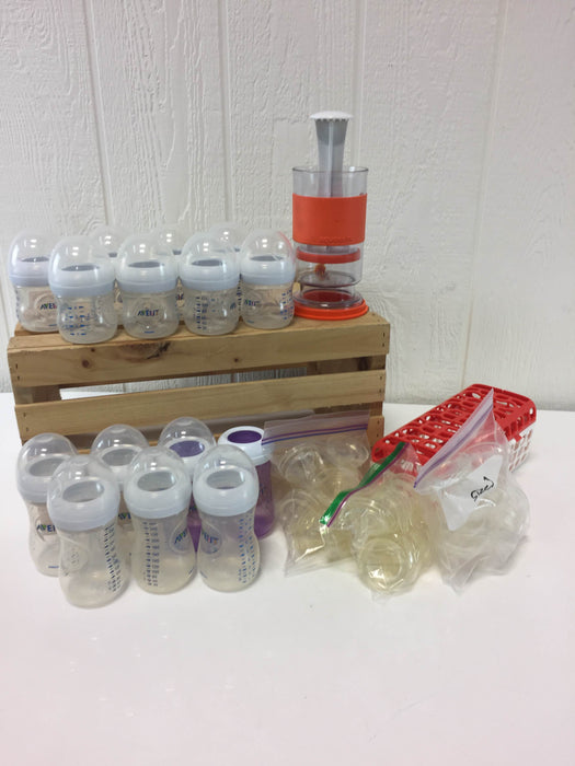 used BUNDLE Baby Bottles