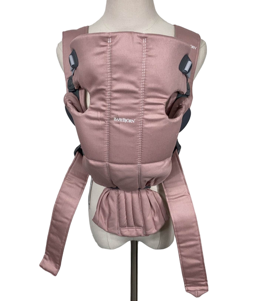 Shop BabyBjorn Baby Carrier Mini, Dusty Pink Woven at Goodbuygears