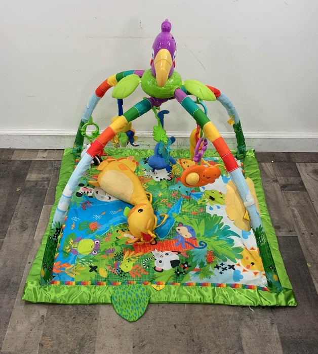 Shop Fisher Price Rainforest Melodies and Lights Deluxe Gym at Goodbuygears