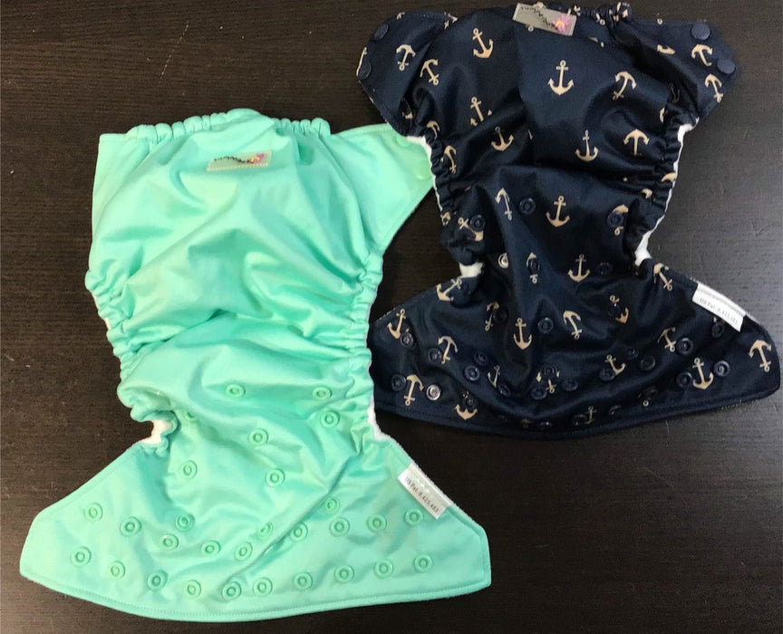 secondhand BUNDLE Rumparooz Cloth Diapers