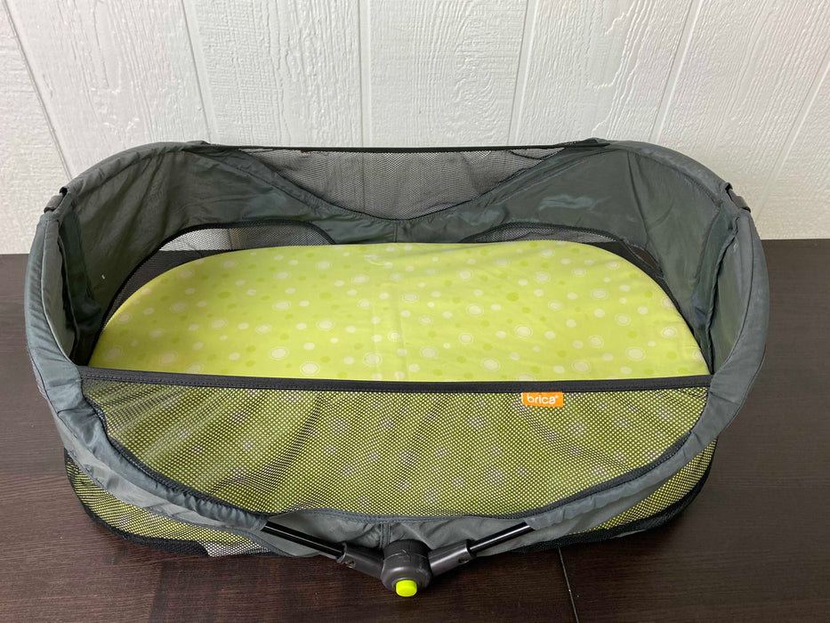 used Brica Fold 'n Go Travel Bassinet