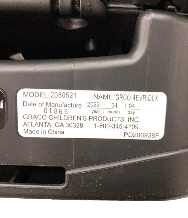 Shop Graco 4Ever DLX 4-in-1 Car Seat, 2022, Bryant at Goodbuygears