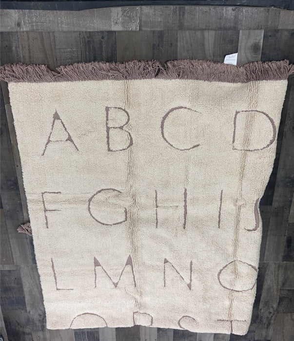 Shop Lorena Canals RugCycled ABC Washable Rug, Medium, 4’7”x6’7” at Goodbuygears