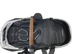Shop Mockingbird 2nd Seat Kit with Extendable Canopy, Silver with Penny Leather, Black, Windowpane, 2023 at Goodbuygears