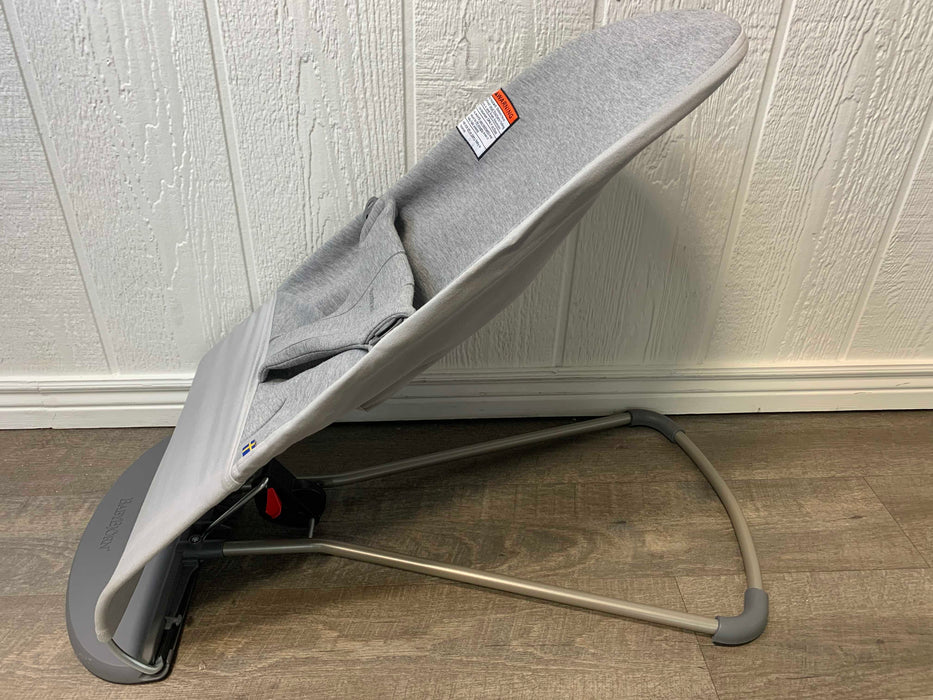 Shop BabyBjorn Bouncer Bliss, Light Grey, 3D Jersey at Goodbuygears