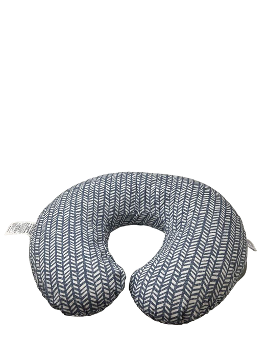 Shop Boppy Nursing and Infant Support Pillow, Blue Herringbone at Goodbuygears