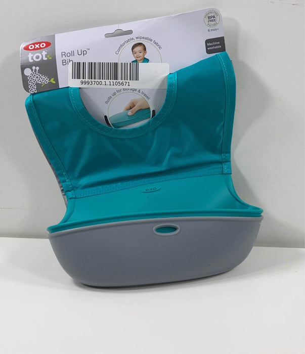 used OXO Tot Roll Up Bibs, 2 Pack