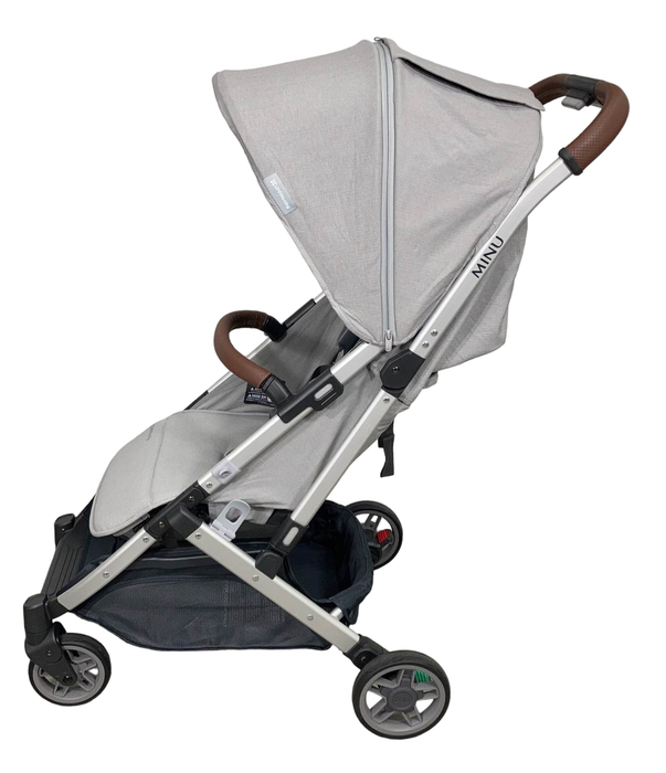 Shop UPPAbaby MINU V2 Stroller, 2022, Stella (Grey Melange) at Goodbuygears
