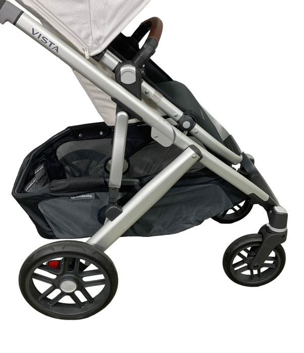 Shop UPPAbaby VISTA V2 Stroller, 2021, Bryce (White Marl) at Goodbuygears