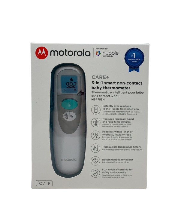 Shop Motorola Care+ 3-in-1 No Touch Digital Thermometer at Goodbuygears