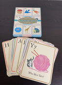used Eeboo Read-To-Me Alphabet Wall Cards