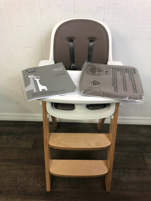 used OXO Tot Sprout High Chair, Taupe/Birch