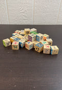 used Alphabet Blocks
