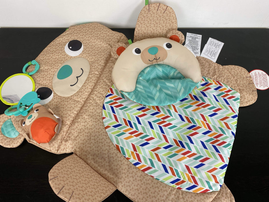 used Bright Starts Tummy Time Prop & Play Mat, Bear