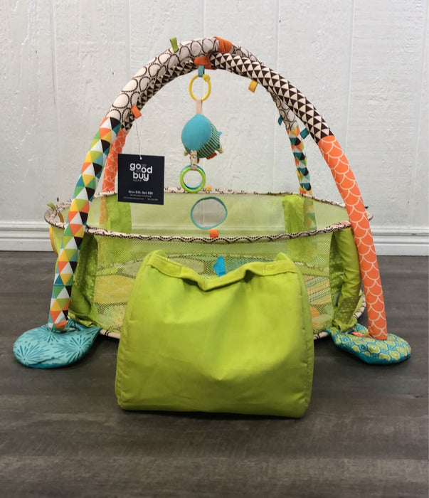 secondhand Infantino 3-in-1 Grow with me Activity Gym and Ball Pit