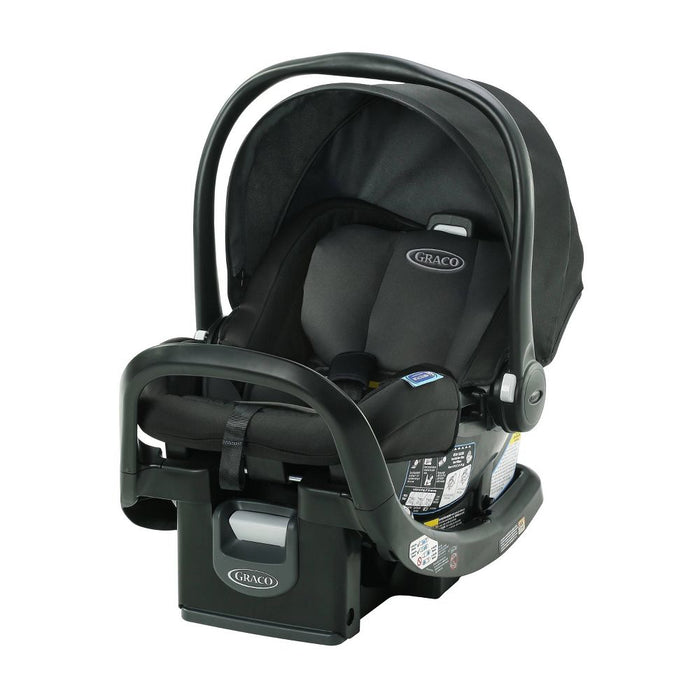 Shop Graco SnugRide SnugFit 35 Infant Car Seat, 2022, Gotham at Goodbuygears