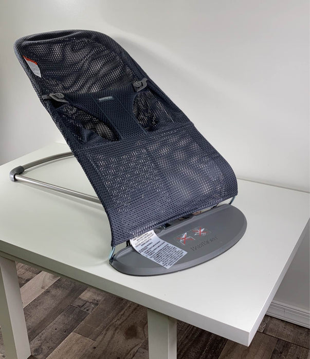 Shop BabyBjorn Bouncer Bliss, Anthracite, Mesh at Goodbuygears