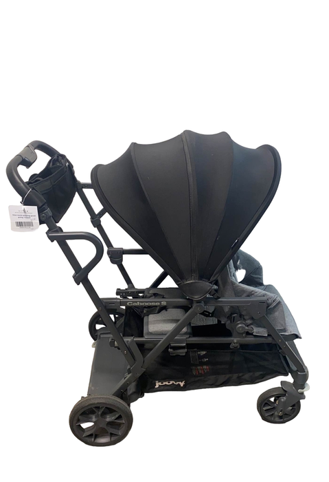 Shop Joovy Caboose S Too Sit And Stand Double Stroller, 2018, Black Melange at Goodbuygears