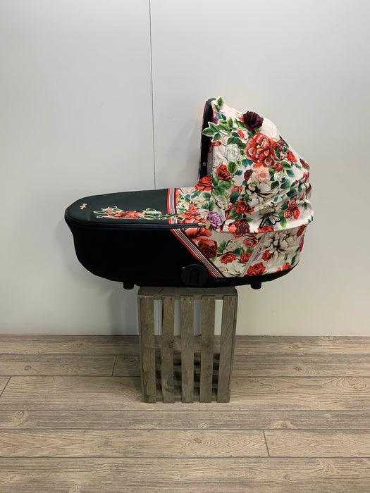 Shop Cybex MIOS LUX Carry Cot, Beige Spring Blossom at Goodbuygears