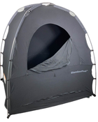 Shop SlumberPod 3.0 Sleep Canopy with Fan, Black with Gray Accents at Goodbuygears