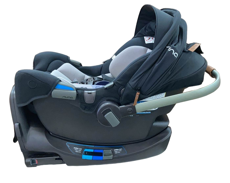 Shop Nuna PIPA rx Infant Car Seat, 2023, Caviar at Goodbuygears