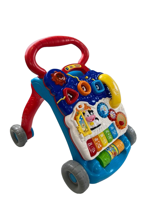 Shop VTech Sit-To-Stand Learning Walker, Blue at Goodbuygears