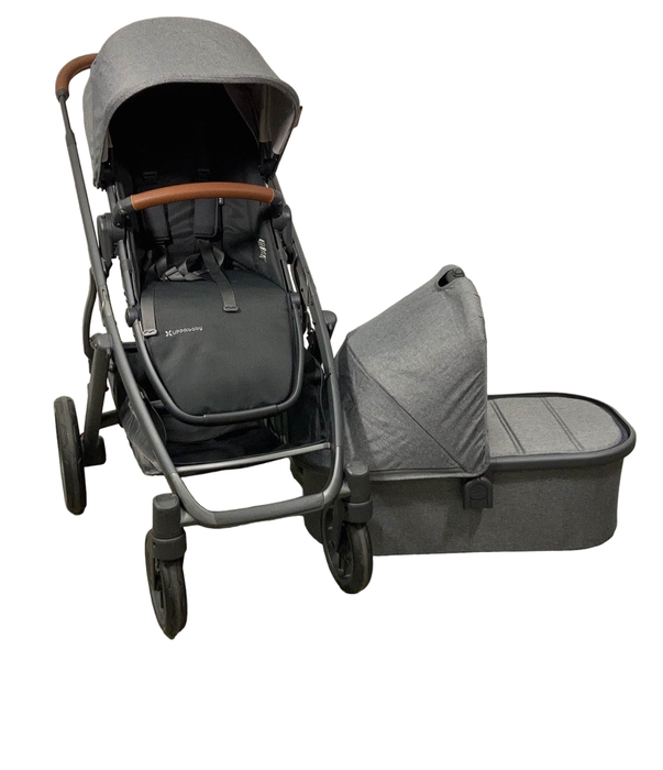 Shop UPPAbaby VISTA V2 Stroller, 2022, Greyson (Charcoal Melange) at Goodbuygears