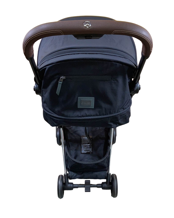 Shop Cybex Coya Stroller, 2023, Chrome, Sepia Black at Goodbuygears