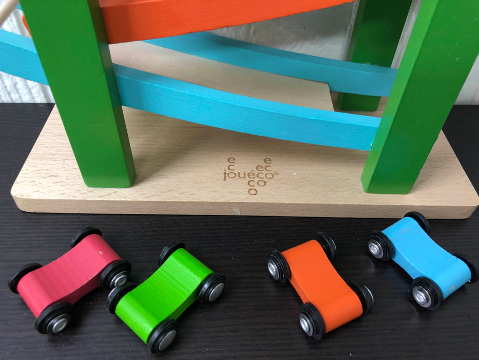 Shop Jouéco Ramp Racetrack With 4 Cars at Goodbuygears