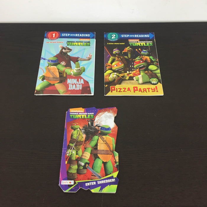 used BUNDLE Books, Ninja Turtles Step into Reading