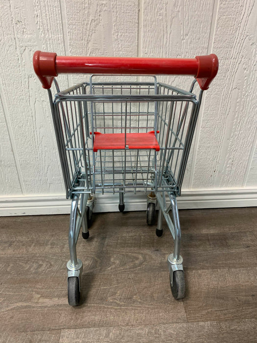 secondhand Melissa & Doug Toy Shopping Cart