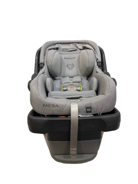 Shop UPPAbaby MESA V2 Infant Car Seat, 2022, Stella (Grey Melange) at Goodbuygears
