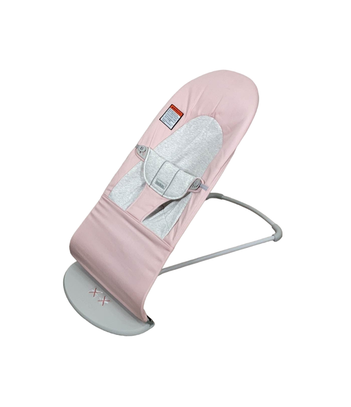 Shop BabyBjorn Bouncer Balance Soft, Light Gray Frame, Light Pink/Gray at Goodbuygears