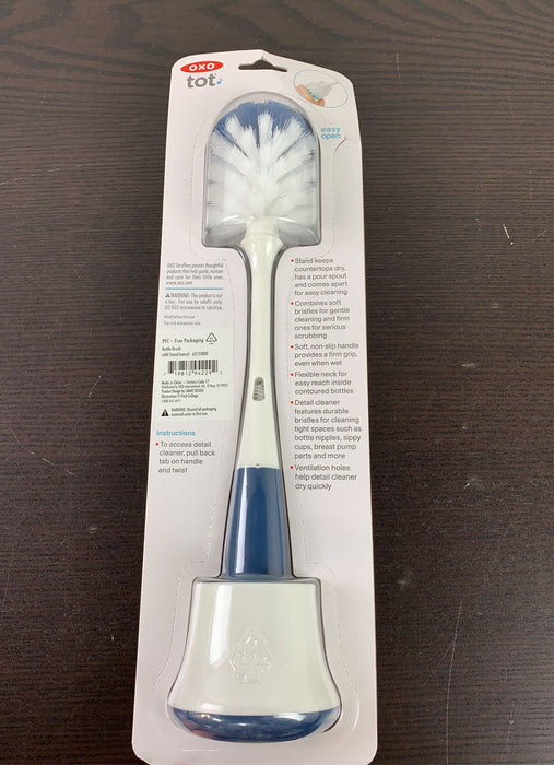 secondhand OXO Tot Bottle Brush with Stand