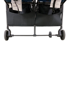 secondhand Mompush Lithe Double Stroller, 2022, Navy