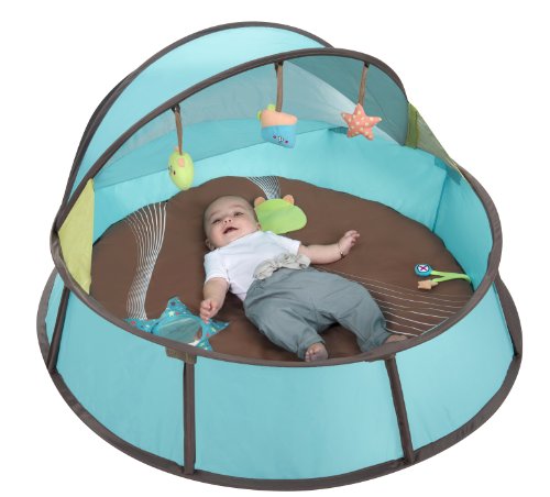 Babymoov Babyni Playpen, Blue/Taupe